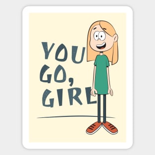 You Go, Girl Sticker